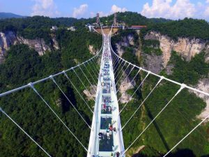 China Glass Bottom Bridge