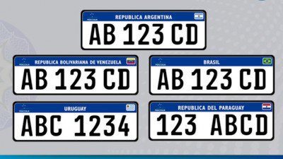 A partir del 2016 se utilizará nueva placa