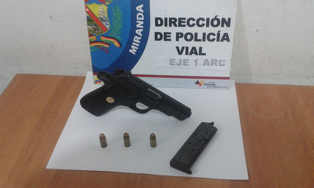 Tras las rejas por disparar a comisión policial en Hoyo de la Puerta