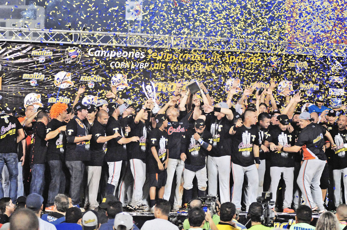 Caribes de Anzoátegui se tituló campeón de la temporada 2014-2015
