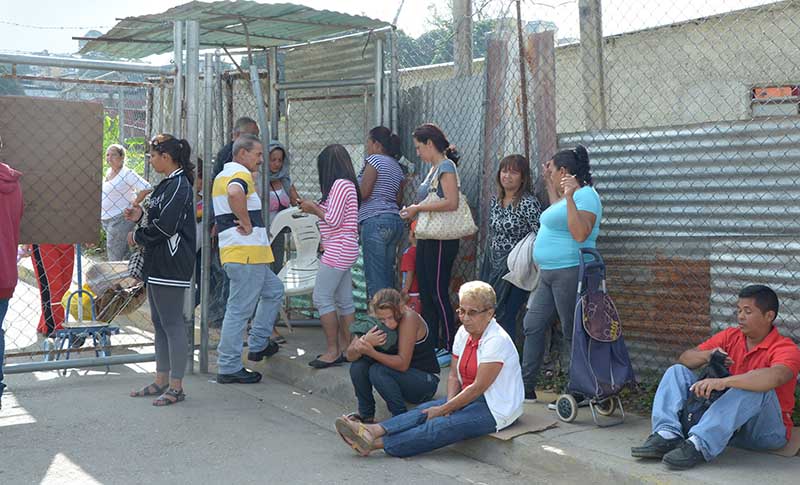 Bajaron las colas en el Mercal de la Ricaurte