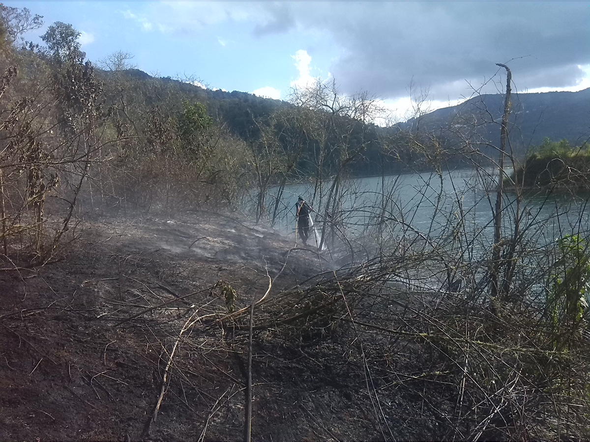 Hidrocapital contribuye a extinguir incendio en Macarao