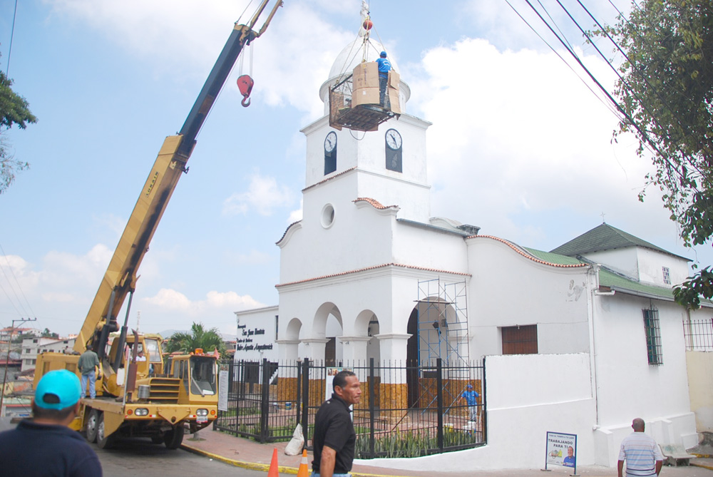 Recuperan la iglesia San Juan Bautista