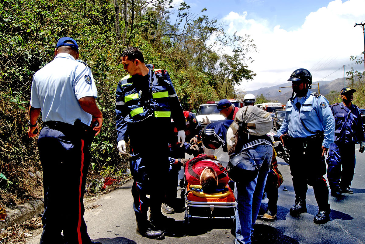 Choque en la Panamericana dejó dos lesionados