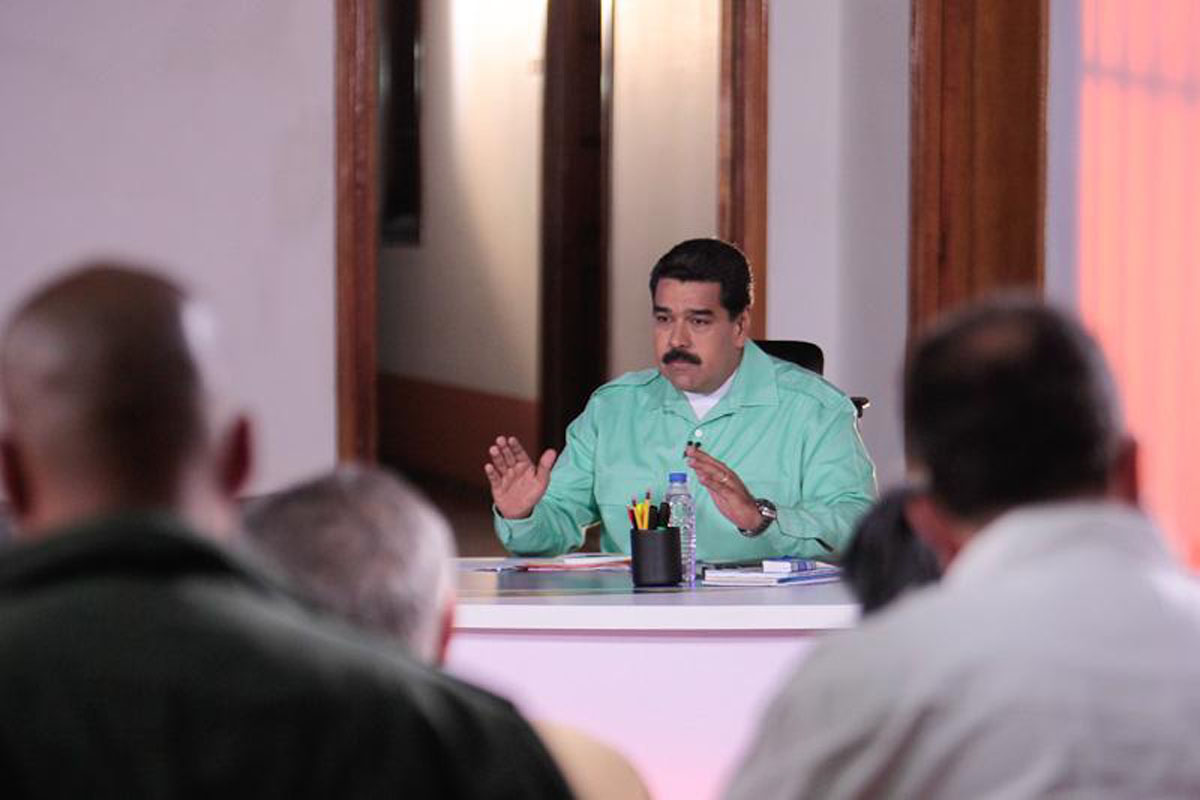 Maduro agradeció el apoyo de la clase obrera