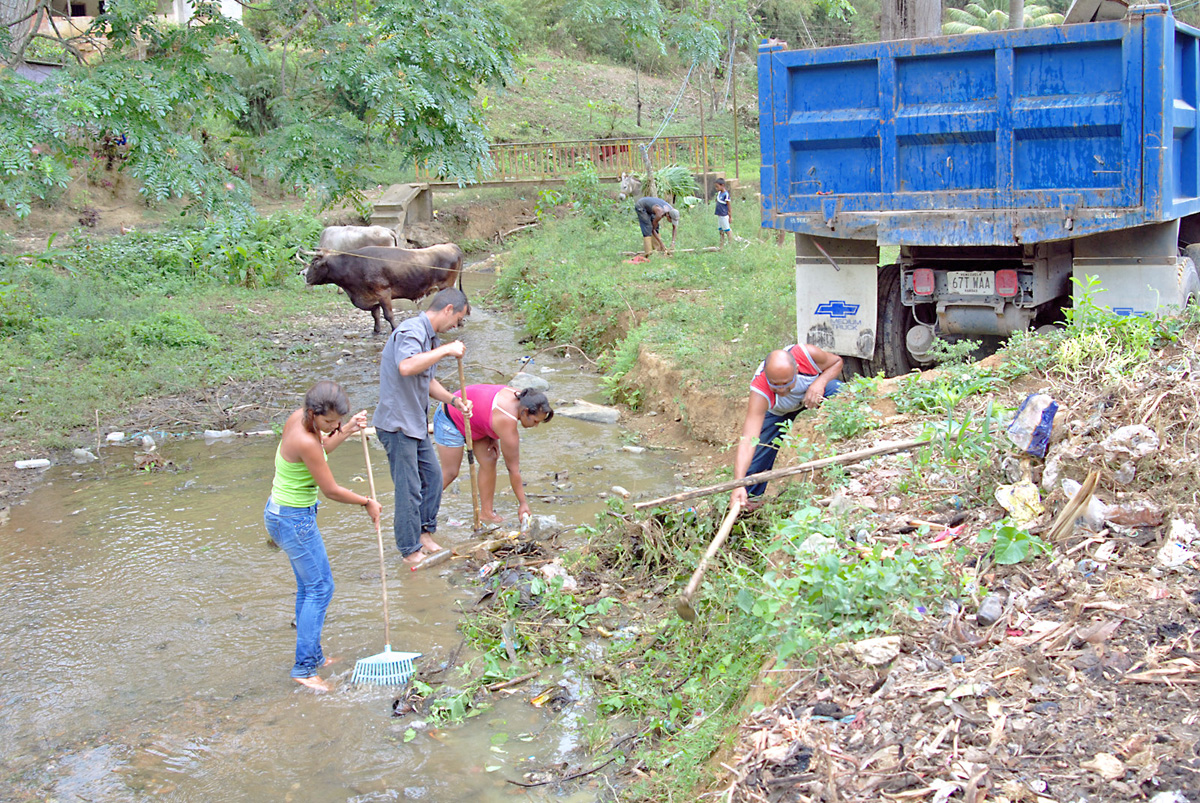 Estiman que en dos semanas hayan  limpiado 50% del río San Pedro