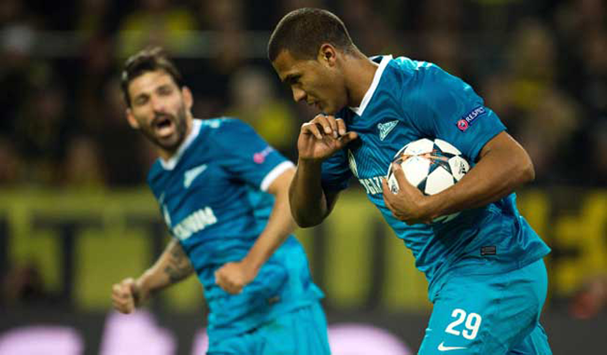 El Zenit y Salomón se despiden de la Europa League