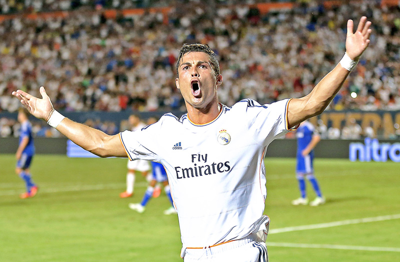 Cristiano, octavo máximo goleador de la Liga