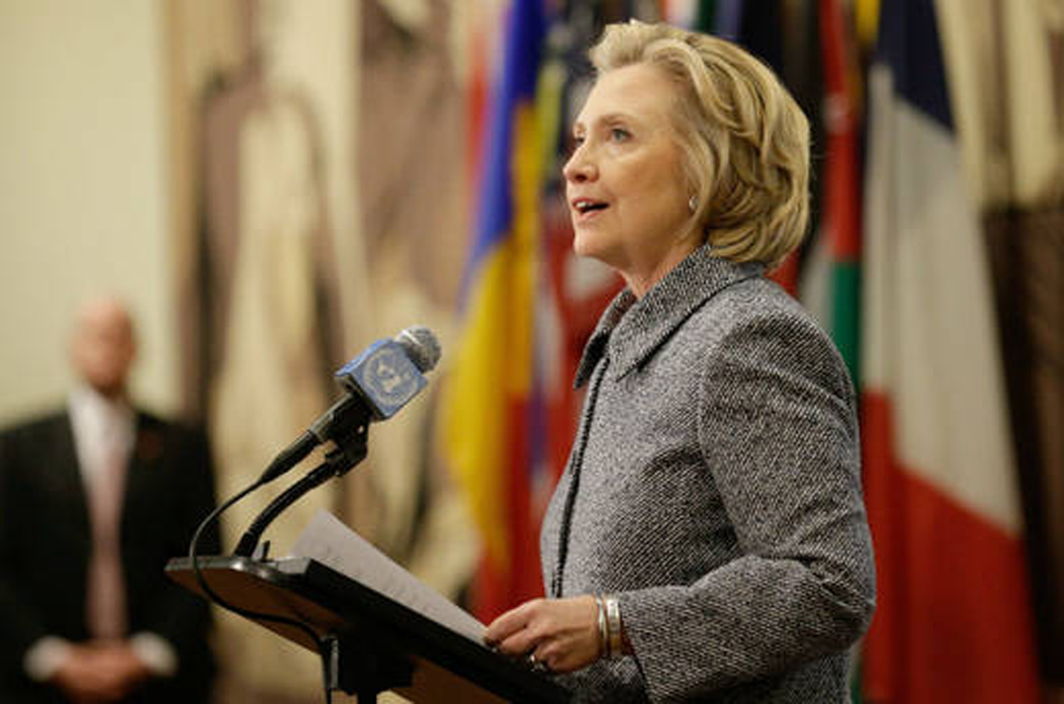 Hillary Clinton anuncia su candidatura a la Casa Blanca