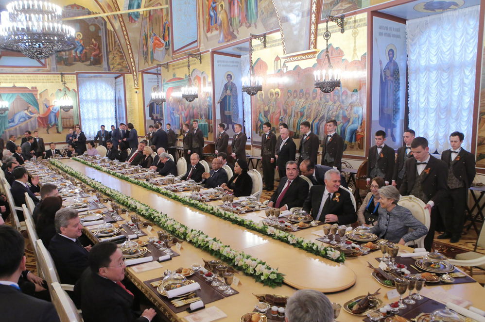 Presidente Nicolás Maduro asiste a cena de mandatarios en Rusia