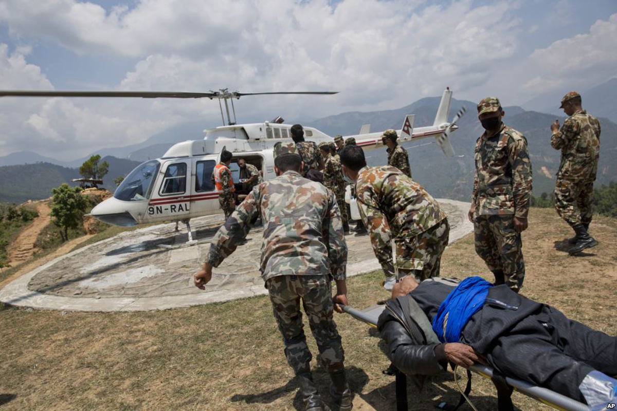 Encontraron helicóptero estadounidense desaparecido en Nepal