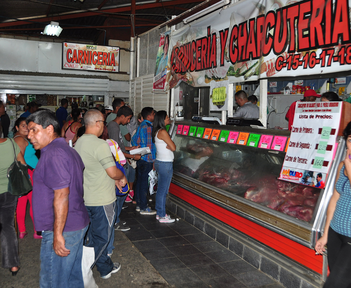 Tequeños compraron full carne en el fin de semana