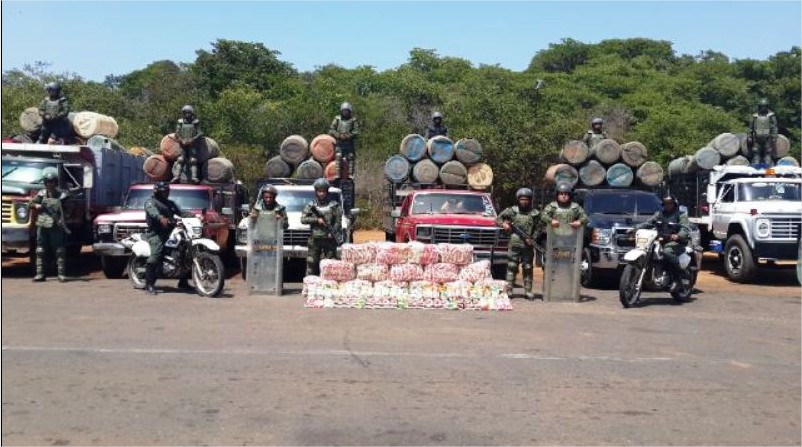 Más de 7 mil litros de combustible incautaron en la frontera