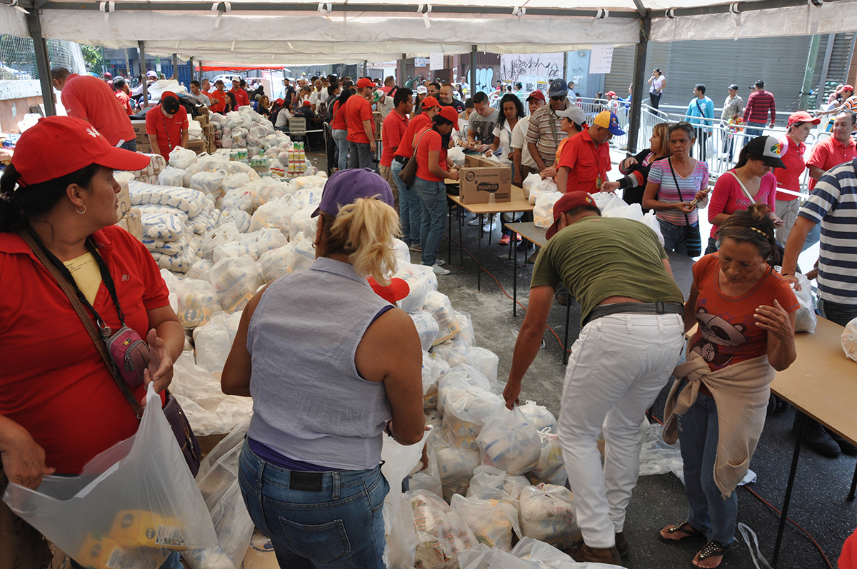 Pdval vendió 46 toneladas de alimentos