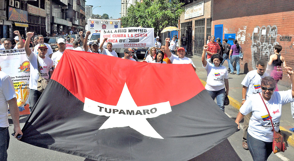 Trabajadores marcharon en Los Teques y pidieron el cese de la corrupción