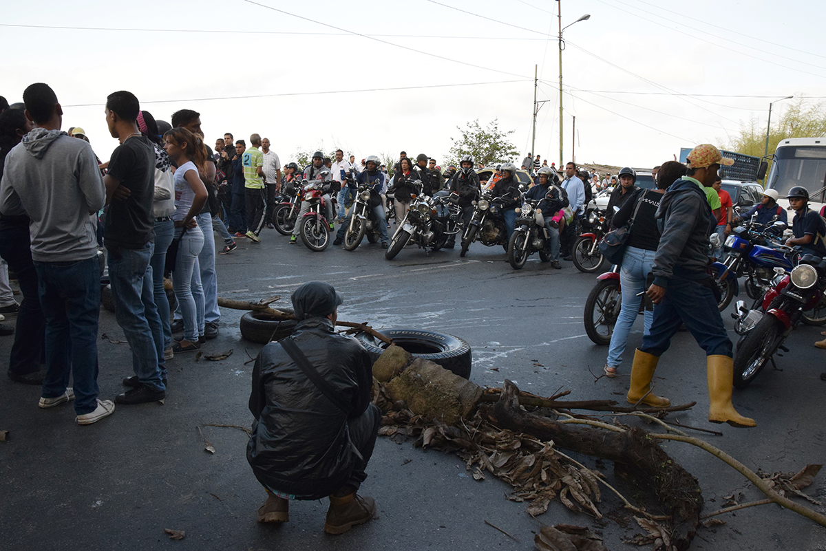 Protestaron en Guaremal por falta de agua
