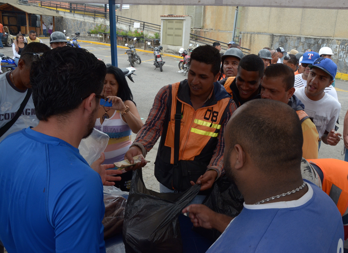 Motorizados de Carrizal se beneficiaron con operativo de carne