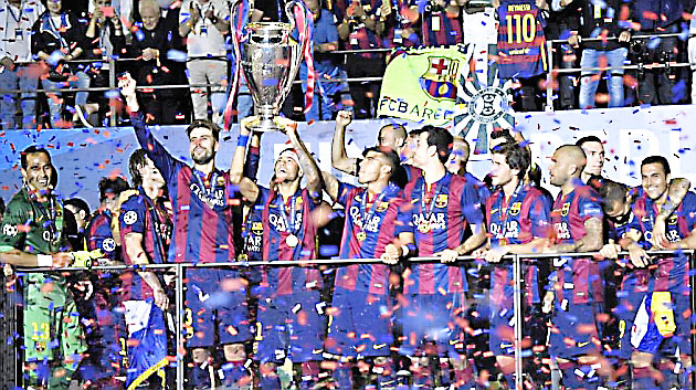 El Barça ya está en el podio  histórico de la Champions