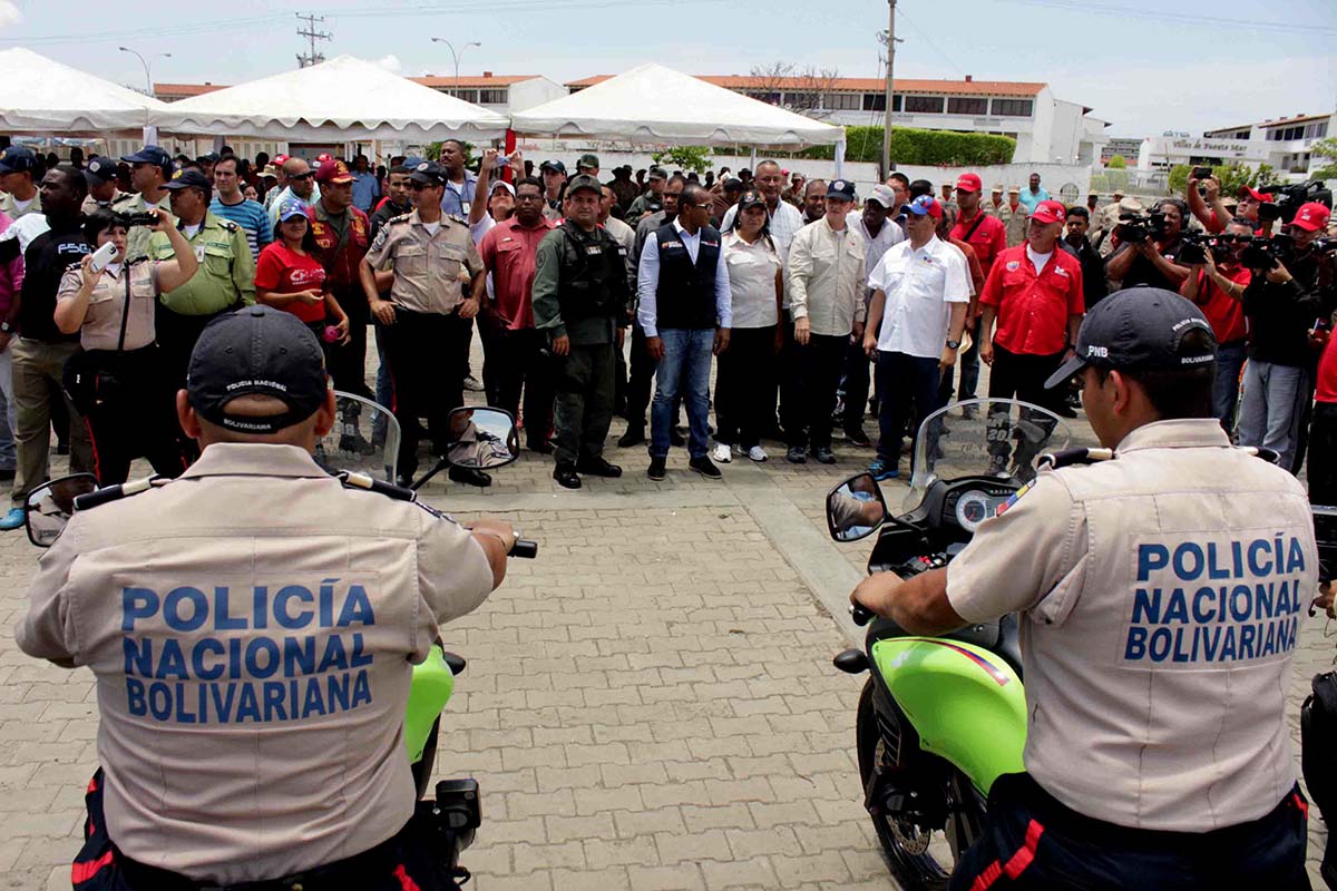 Maduro activó mancomunidad policial en eje de Barlovento