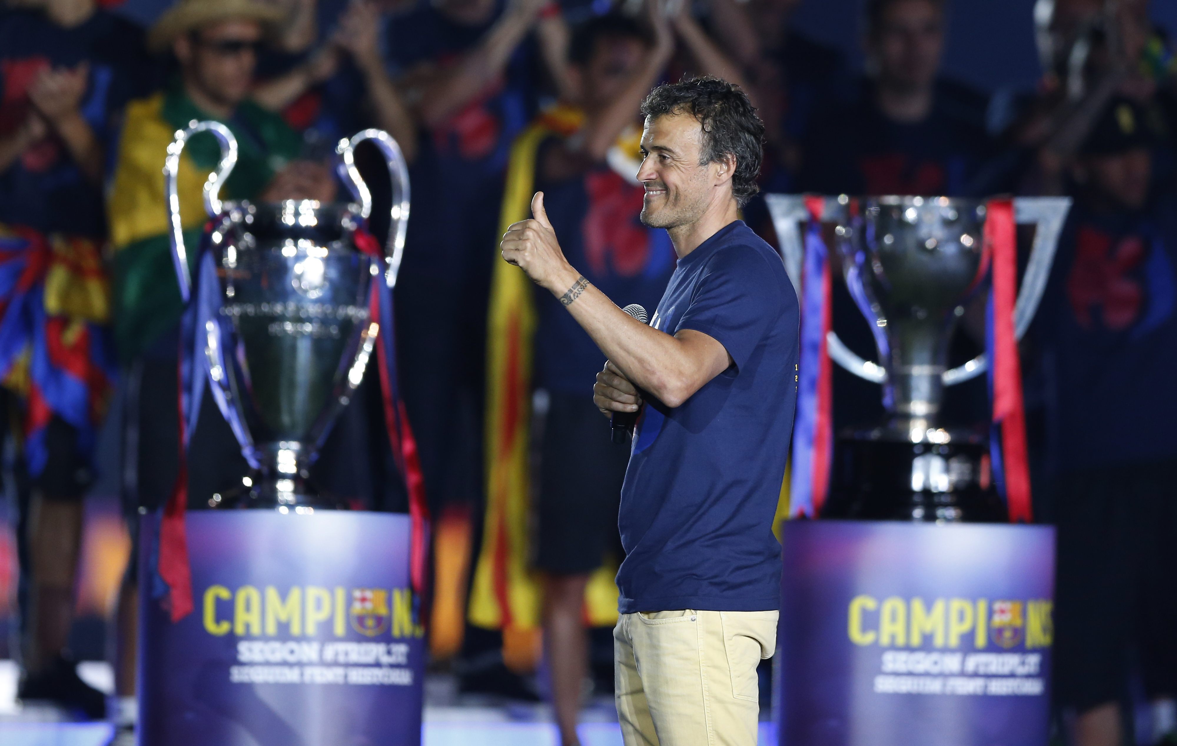 Luis Enrique se queda en la Barcelona