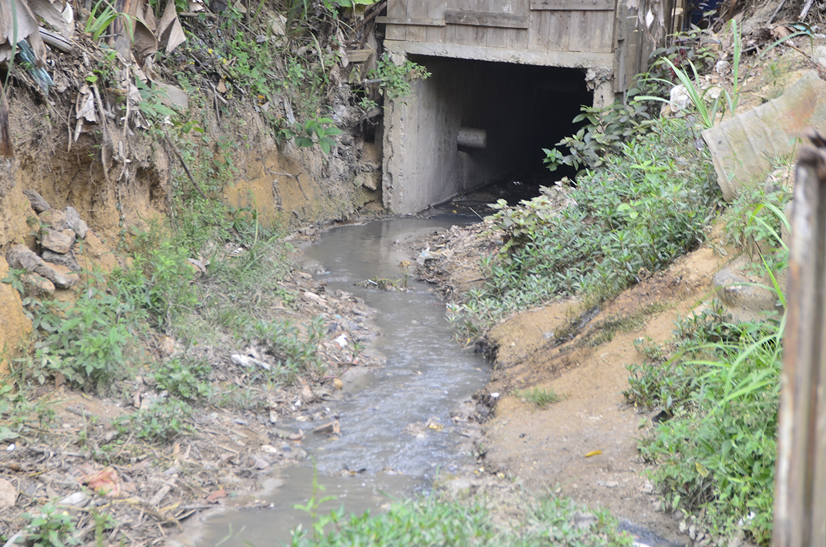 Desechos de fábrica contaminan a Ramo Verde