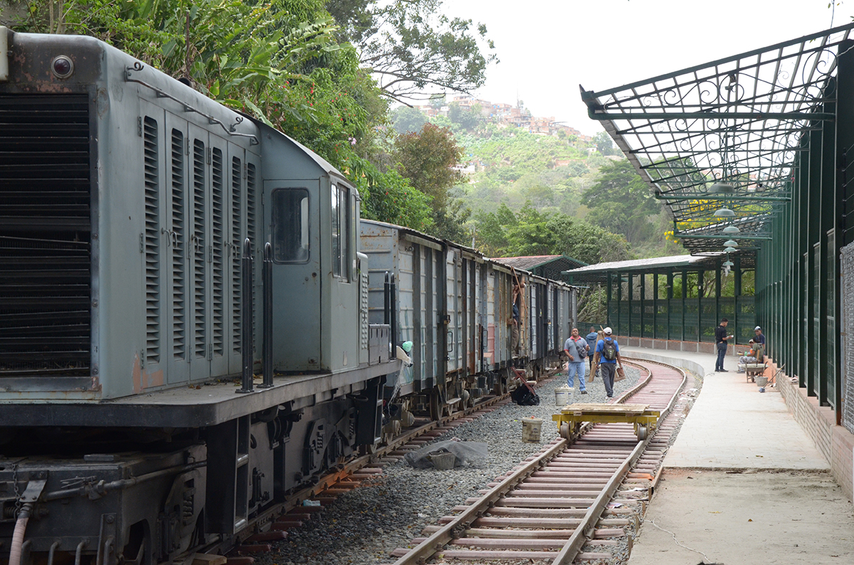 Recuperación del tren El Encanto marcha a toda mecha