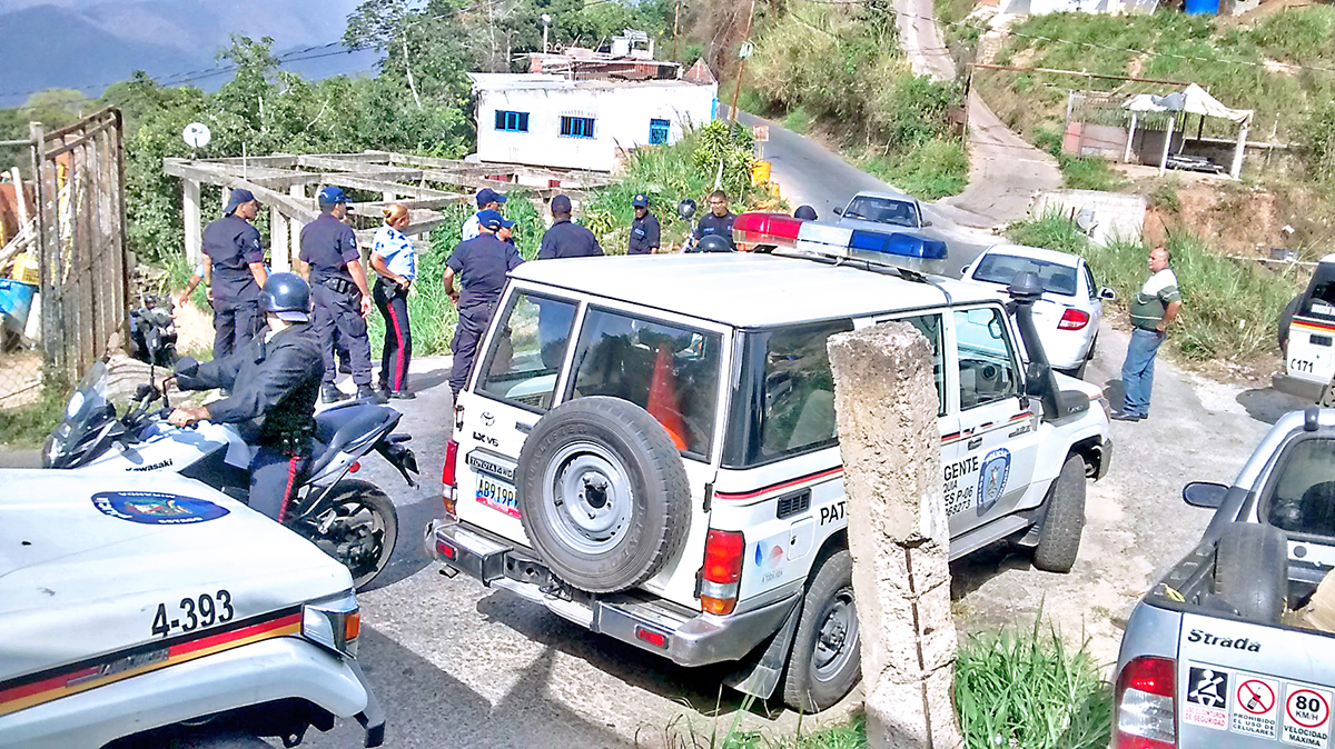 Policías tomaron Guaremal tras la pista de una banda de extorsionadores