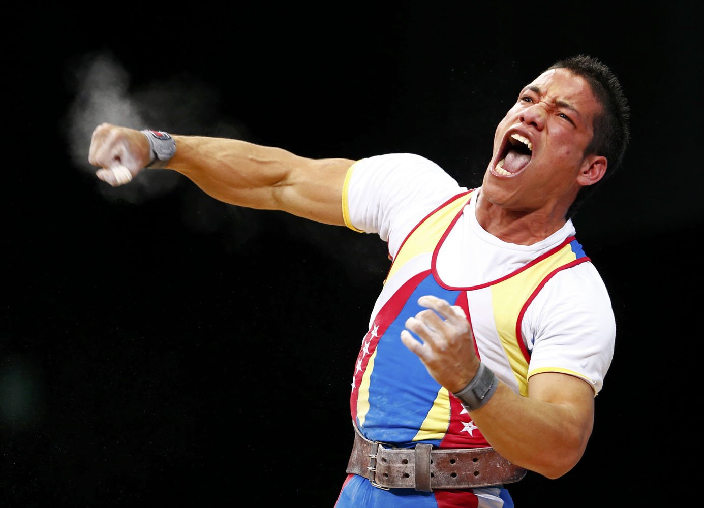 Pesista Junior Sánchez gana medalla de plata para Venezuela en Panamericanos 2015