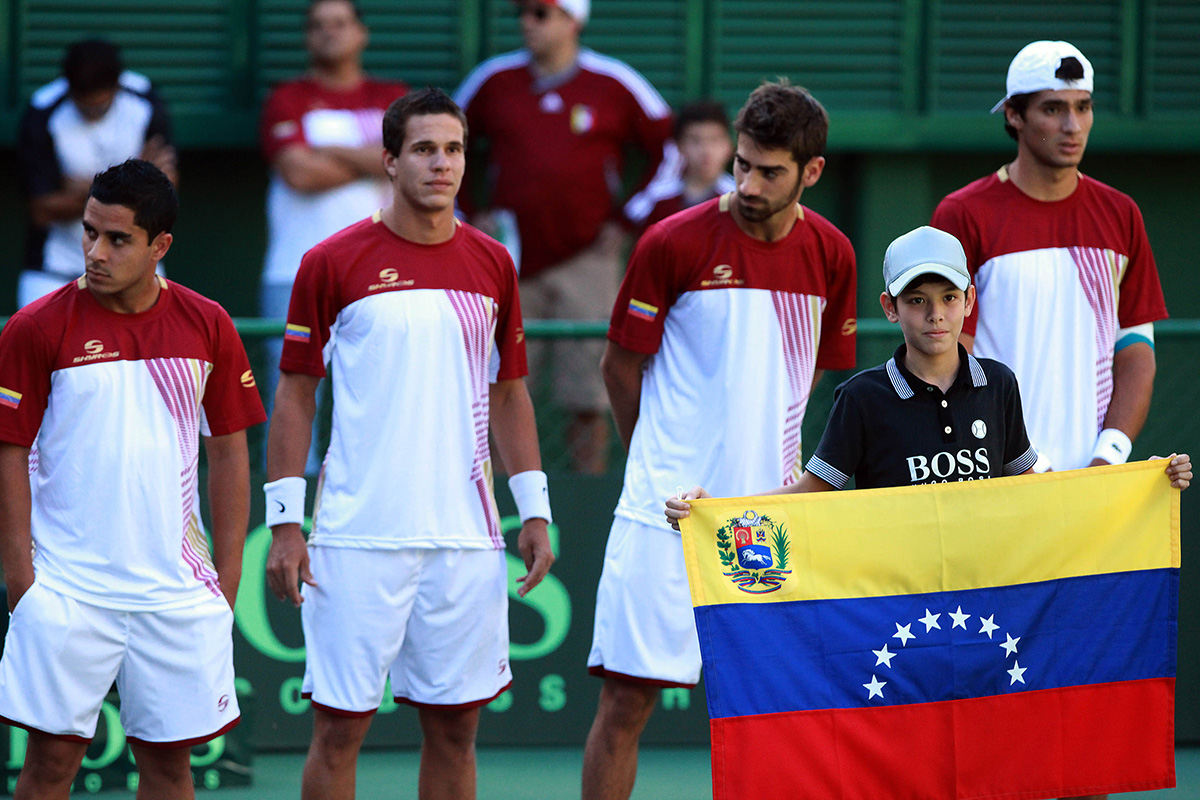 Venezuela lista para la Copa Davis