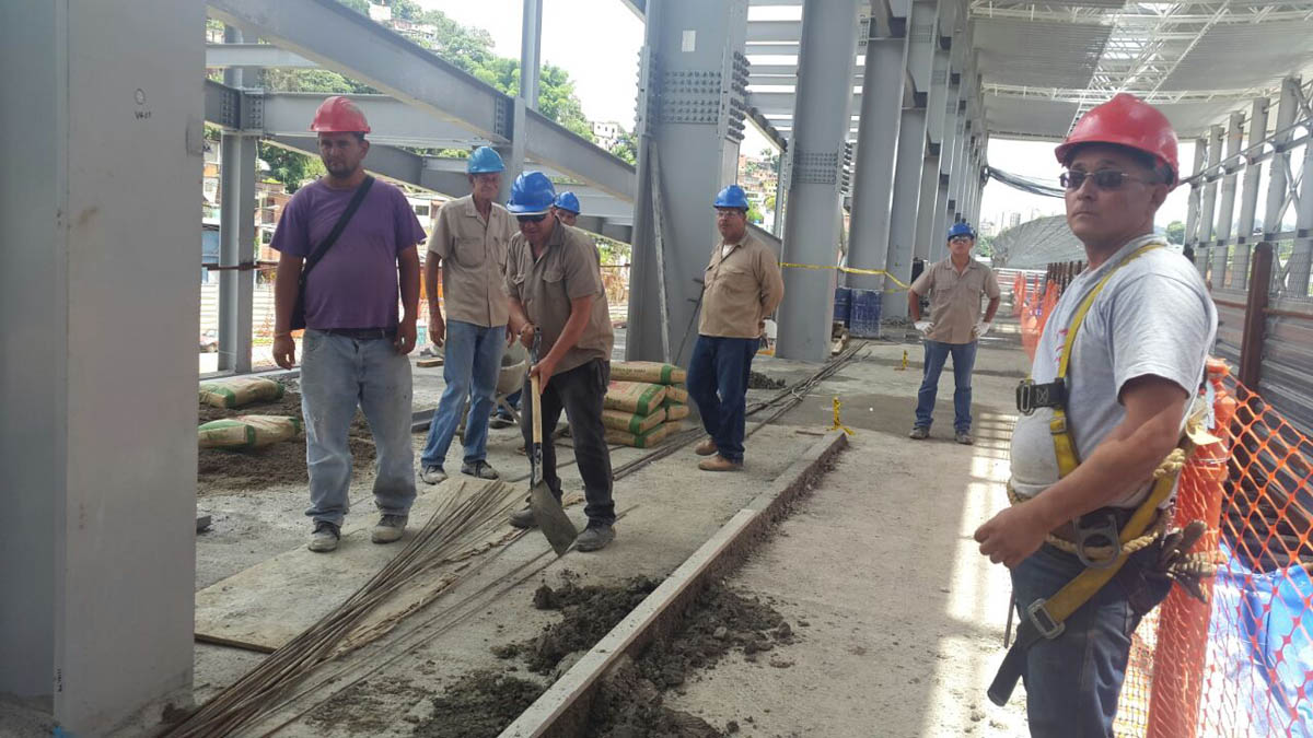 Estación Ayacucho del Metro de Los Teques estará lista para finales de 2014