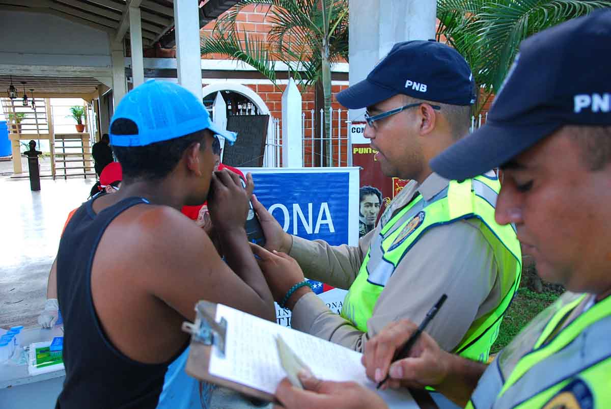 Aplicaron control de alcoholemia a conductores de los Altos