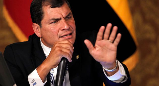 Correa asegura que la derecha pretende sabotear visita del Papa a Ecuador