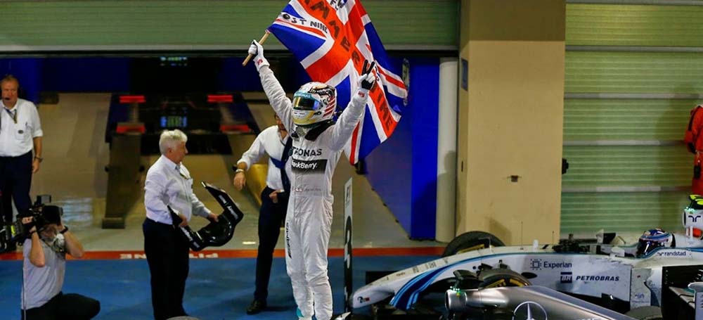 Hamilton se proclama campeón en casa