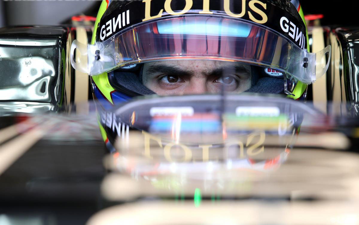 Pastor Maldonado confía en el “buen potencial” de su Lotus en Gran Bretaña