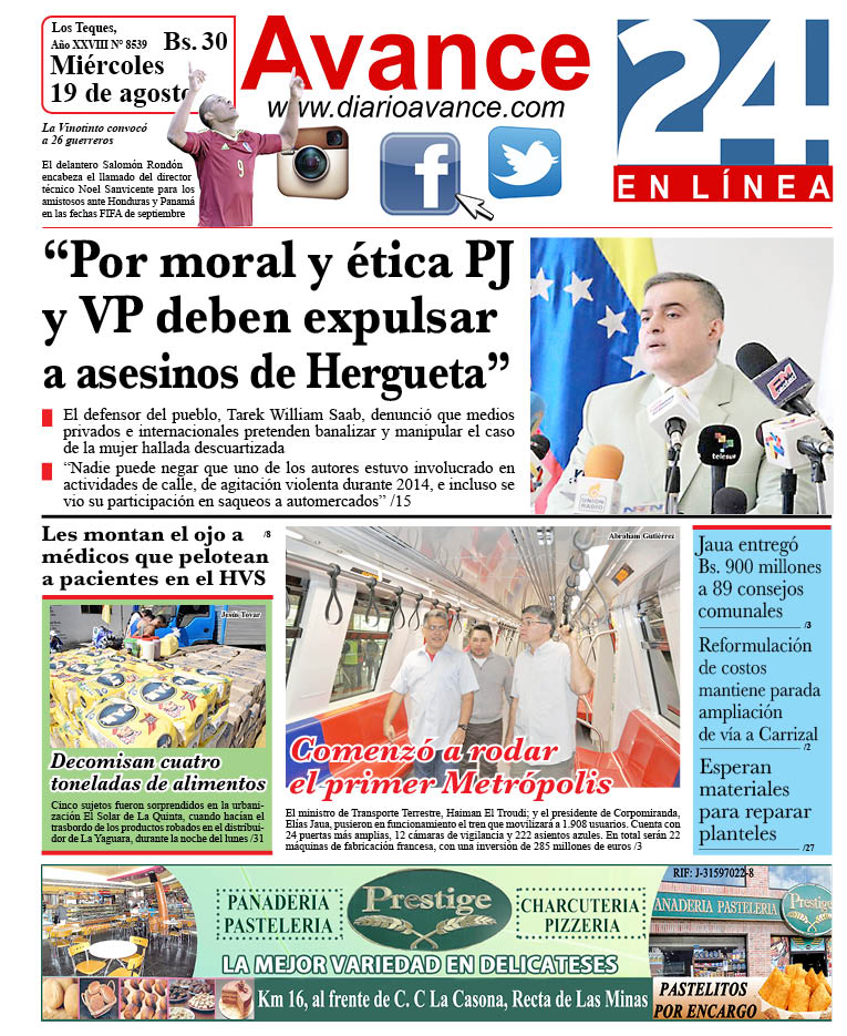 Portada 19 aagosto de 2015