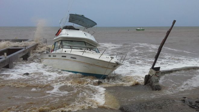 Tormenta tropical Erika dejó tres muertos en Dominica