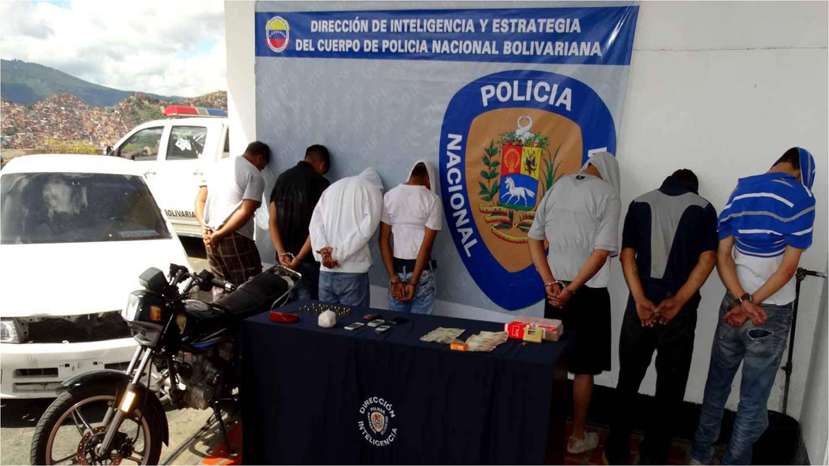 Desarticulada la banda de “El Caliche” en Caracas
