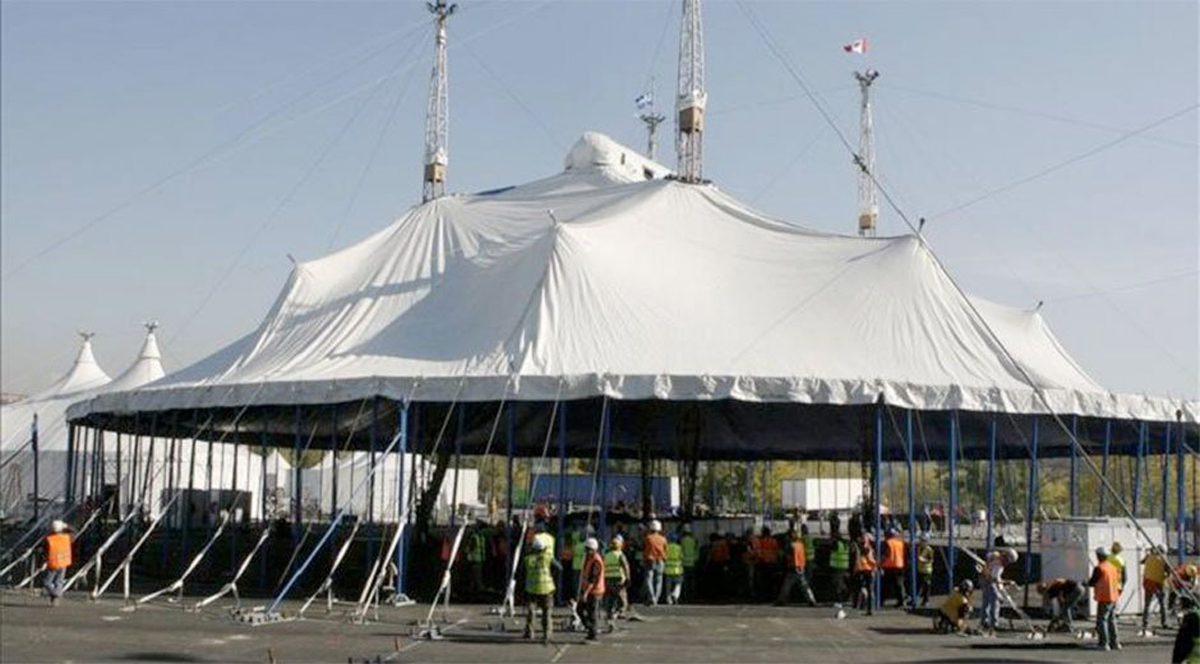 2 muertos en EEUU al derrumbarse la carpa de un circo