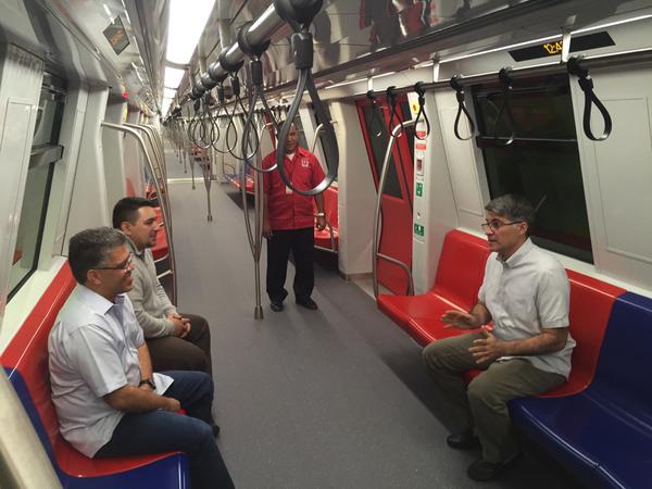 Incorporan primer Tren Metrópoli al sistema Metro Los Teques