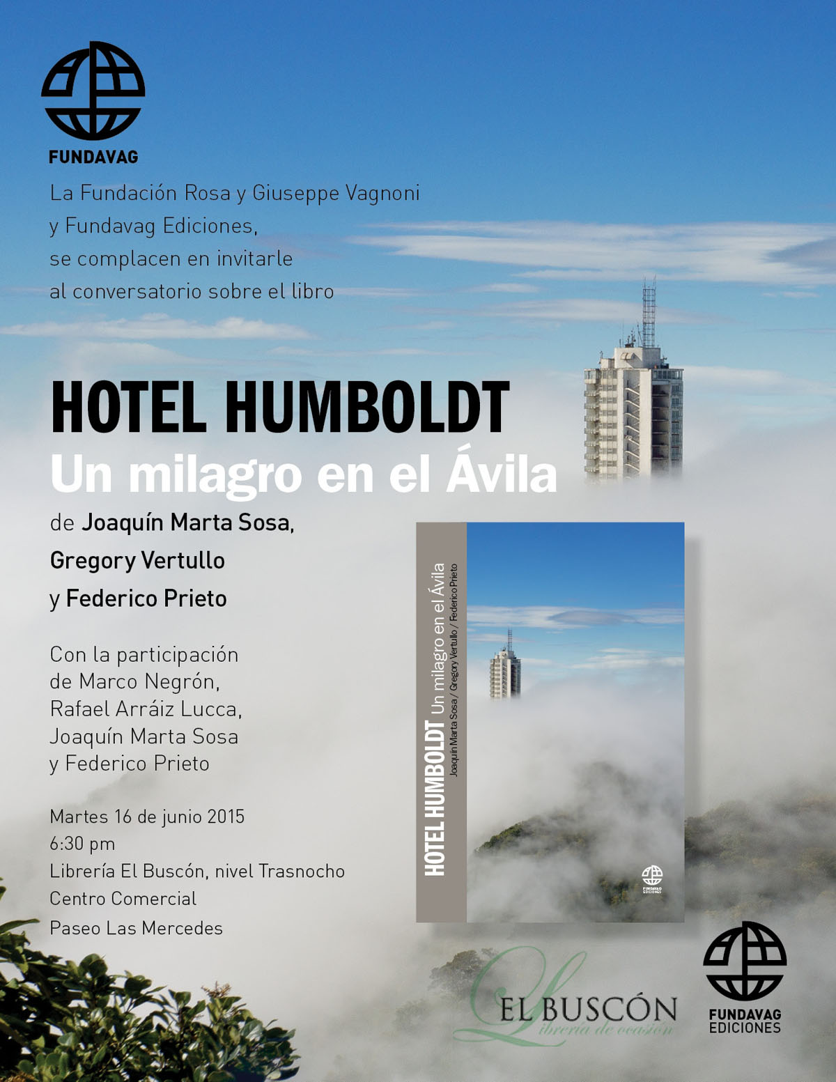 Hotel Humboldt un milagro en El Ávila abrió el VIII festival PoeMaRío