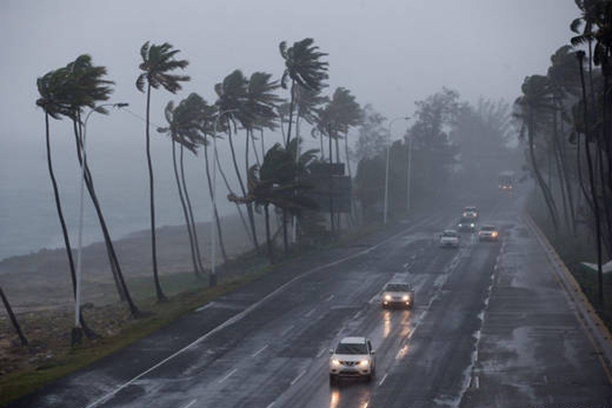 Tormenta Erika entra con fuerza a República Dominicana