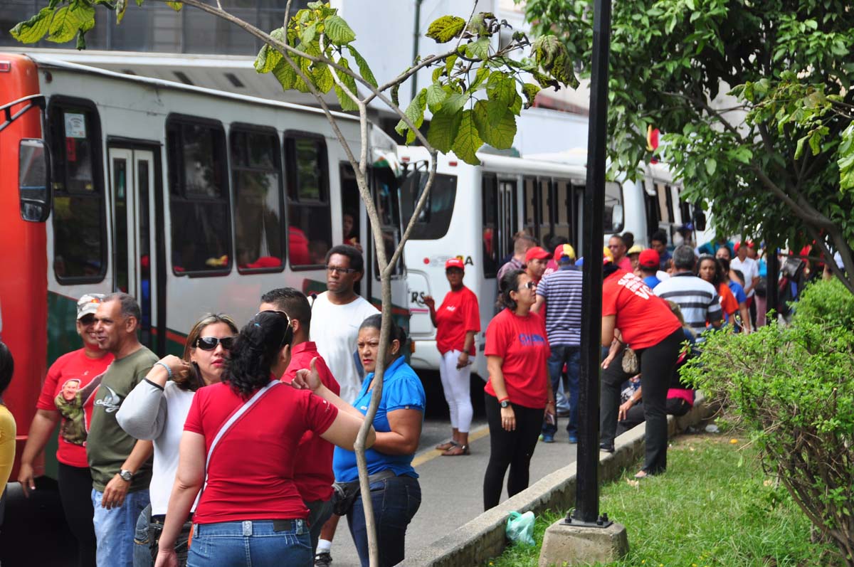 Chavismo local se movilizó en apoyo a candidatos a la AN