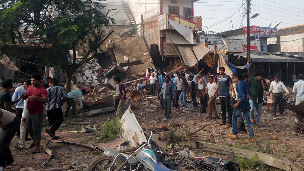 Más de 80 muertos tras explosión de restaurante en India