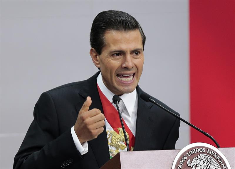 Peña Nieto asevera que “la violencia está disminuyendo en México”