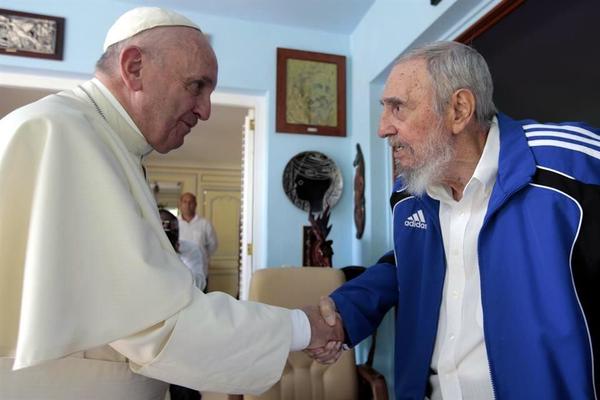 Papa Francisco se reunió con Fidel Castro