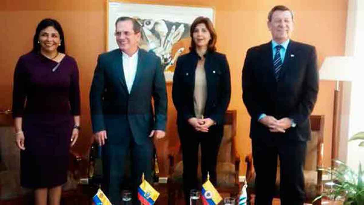 Inició diálogo de Cancilleres de Venezuela y Colombia