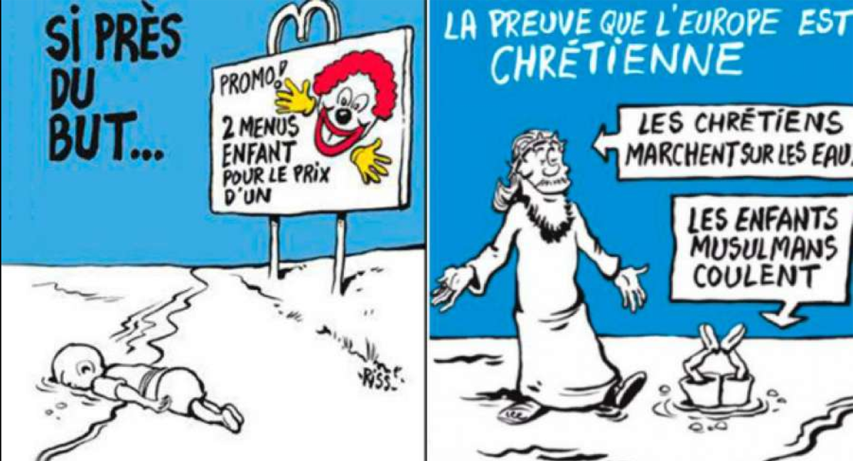 #CharileHebdo explicó sus viñetas satíricas sobre #Aylan