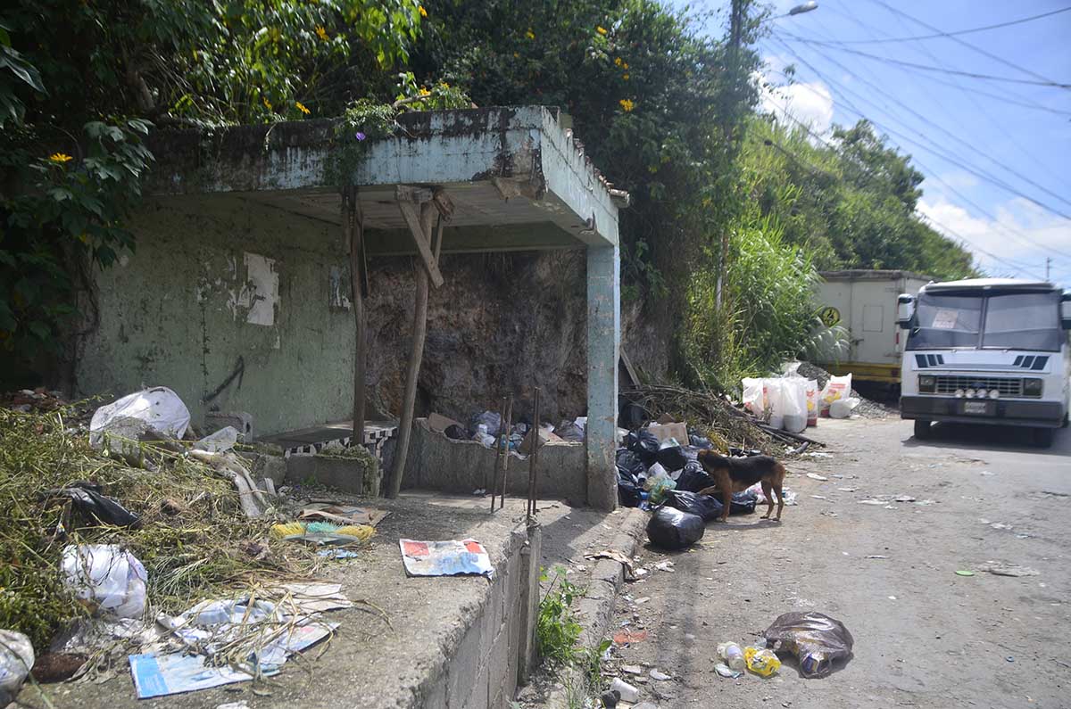 Parada chucuta en El Progreso es un peligro