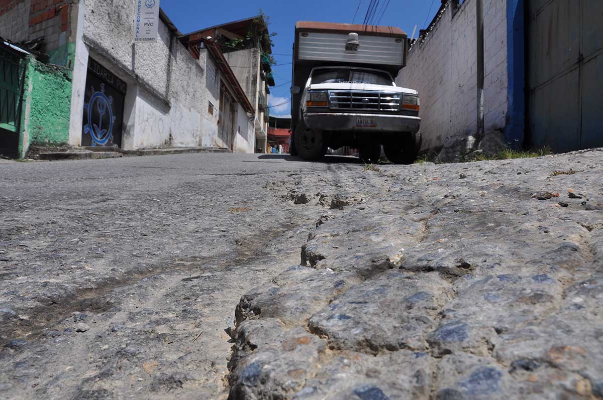 Como pistas para rústicos lucen calles de La Mata