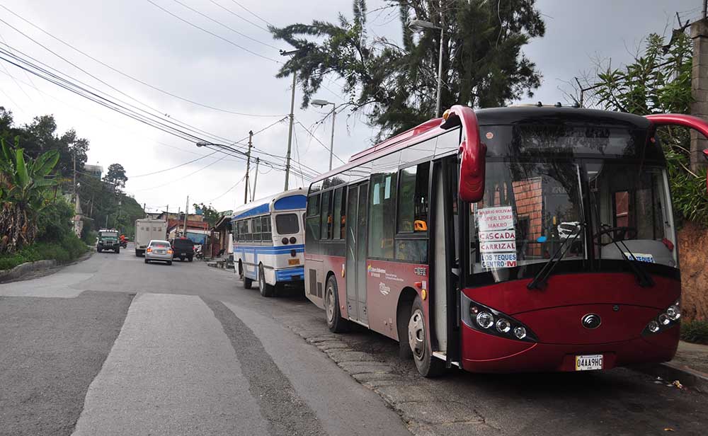 Alcaldía de Carrizal inspeccionó línea de transporte público